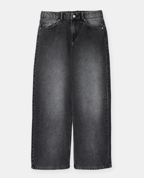 Jean wide taille basse avec étoiles - PIMKIE - 4