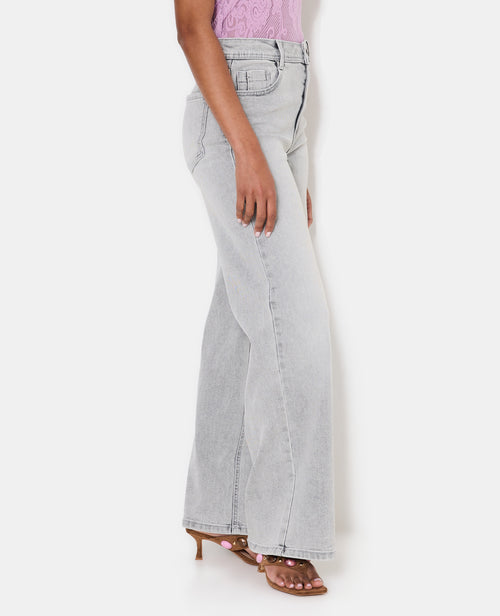 J71-1 / Jean wide taille haute - PIMKIE - 2