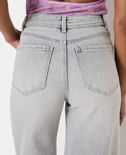 J71-1 / Jean wide taille haute - PIMKIE - 7