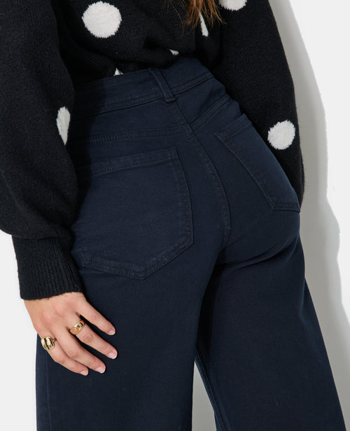 Jean wide stretch taille haute - PIMKIE - 3