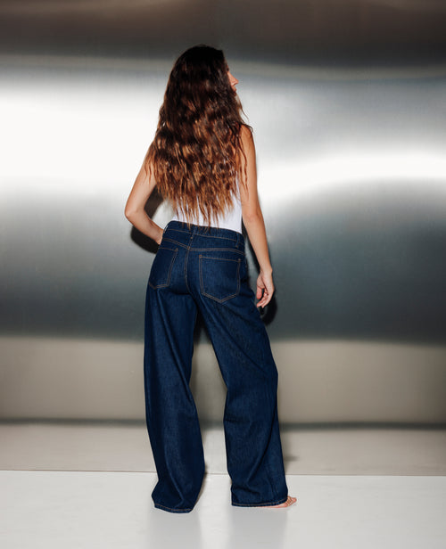 J71-1 / Jean wide taille haute - PIMKIE - 2