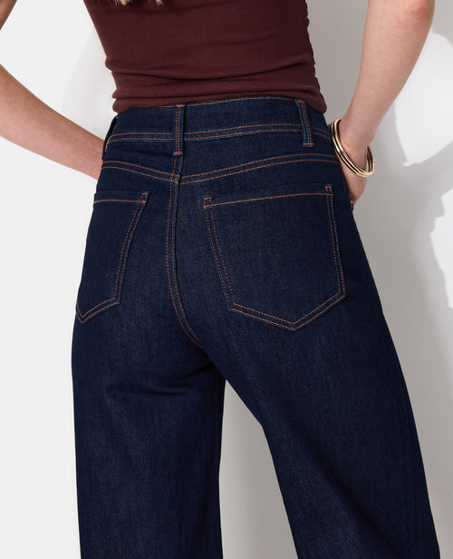 J71-1 / Jean wide taille haute - PIMKIE - 3