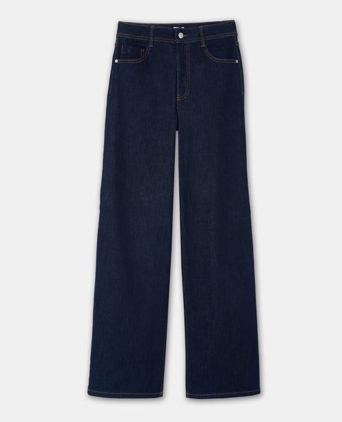 J71-1 / Jean wide taille haute - PIMKIE - 4