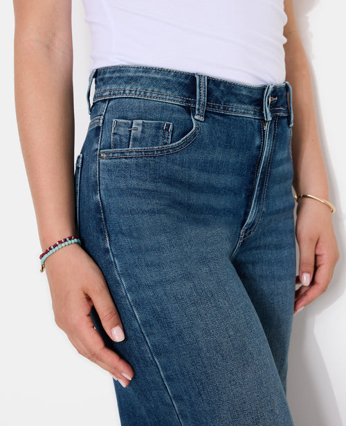 J71-1 / Jean wide taille haute - PIMKIE - 3