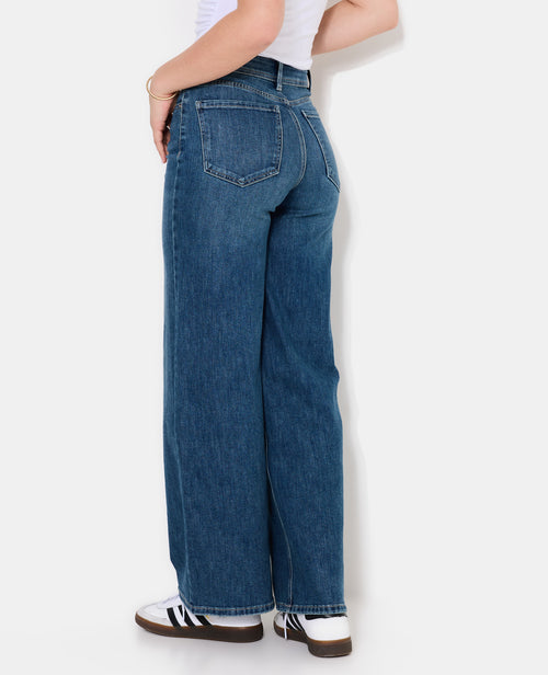 J71-1 / Jean wide taille haute - PIMKIE - 6