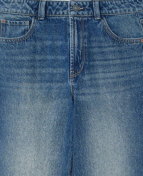 Jean droit avec ourlets - PIMKIE - 8