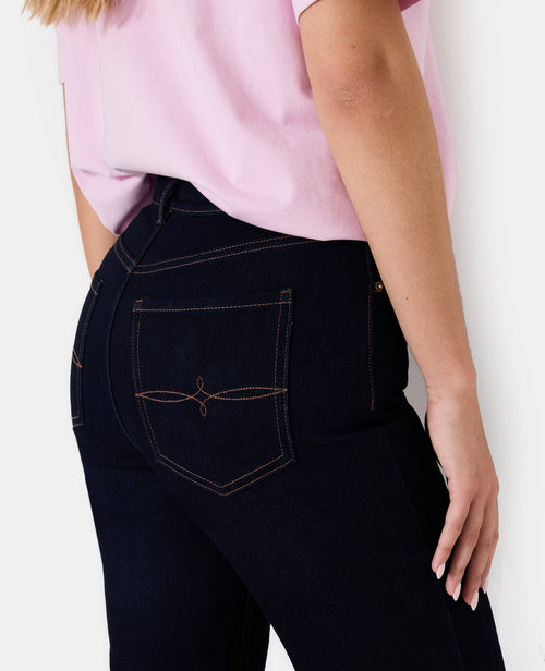 J74-1 / Jean flare taille haute - PIMKIE - 3
