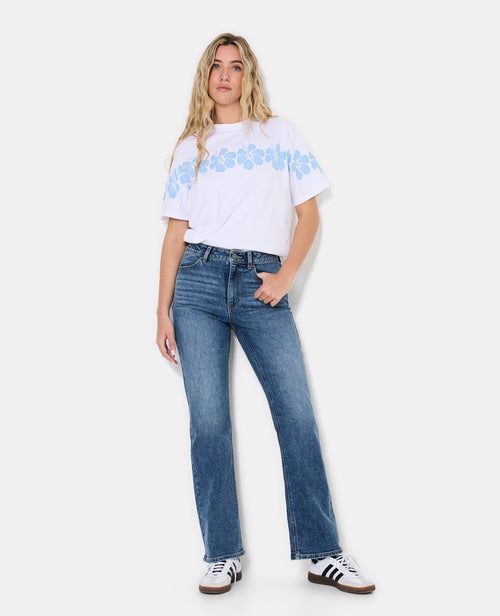J74-1 / Jean flare taille haute - PIMKIE - 1
