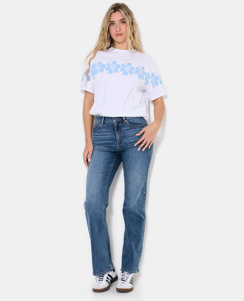 J74-1 / Jean flare taille haute - PIMKIE - 5