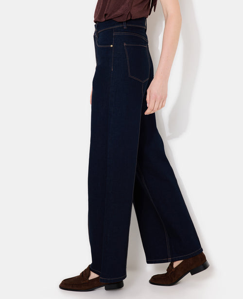 Jean wide taille haute avec coutures façon plis - PIMKIE - 2