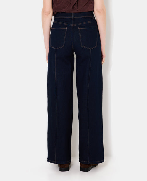 Jean wide taille haute avec coutures façon plis - PIMKIE - 6