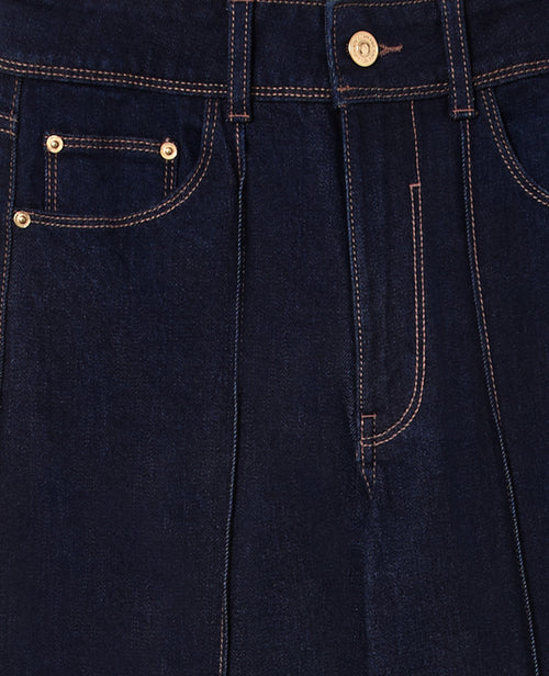 Jean wide taille haute avec coutures façon plis - PIMKIE - 8