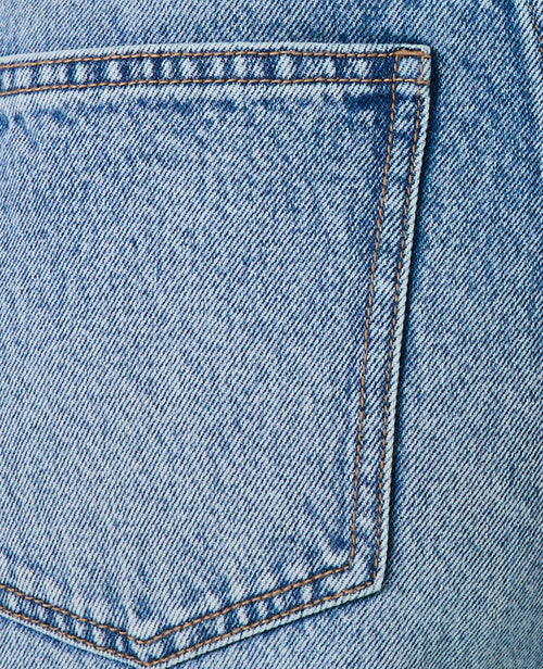 Jean barrel taille haute avec jeux de couture - PIMKIE - 10