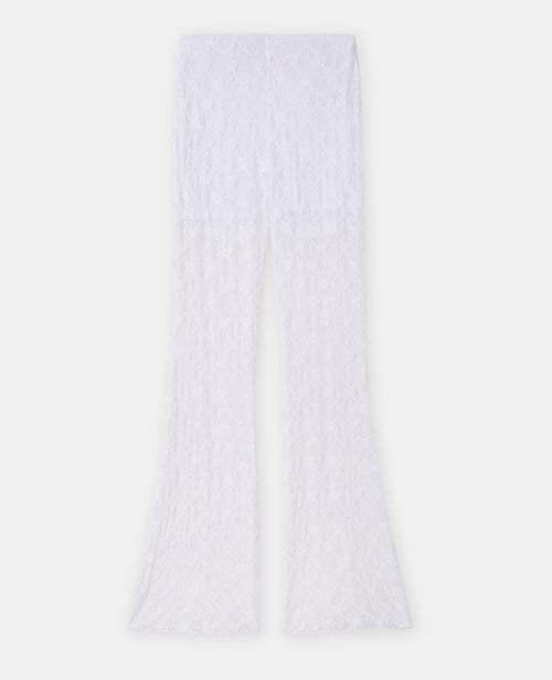 Pantalon flare en dentelle - PIMKIE - 4