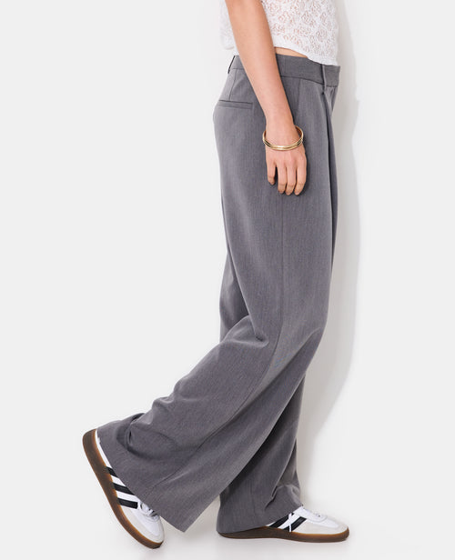Pantalon large et droit avec pinces - PIMKIE - 2