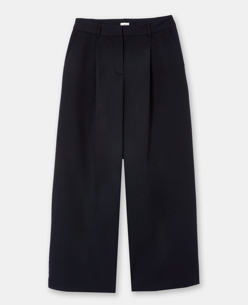 Pantalon large et droit avec pinces - PIMKIE - 4