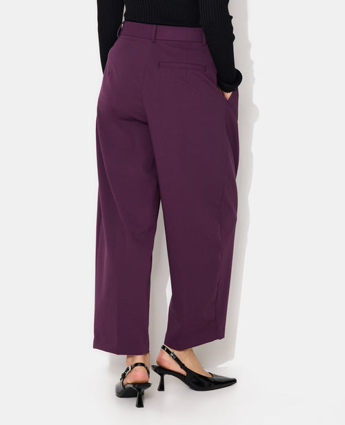 Pantalon barrel taille haute avec pinces - PIMKIE - 6
