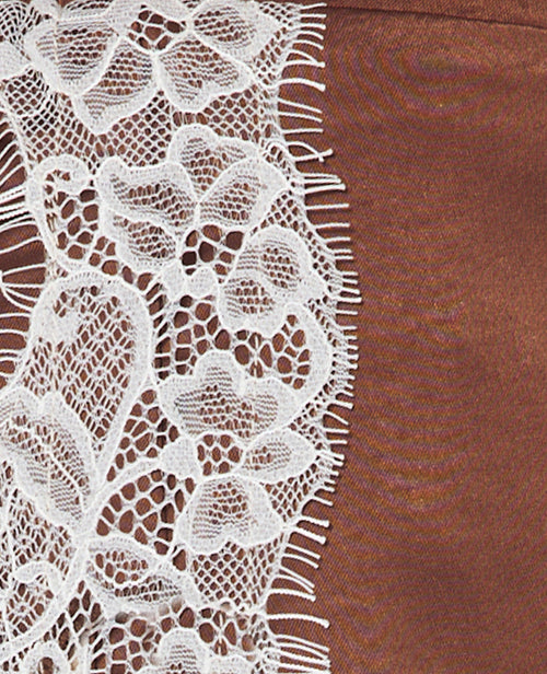 Short en satin avec dentelle - PIMKIE - 8