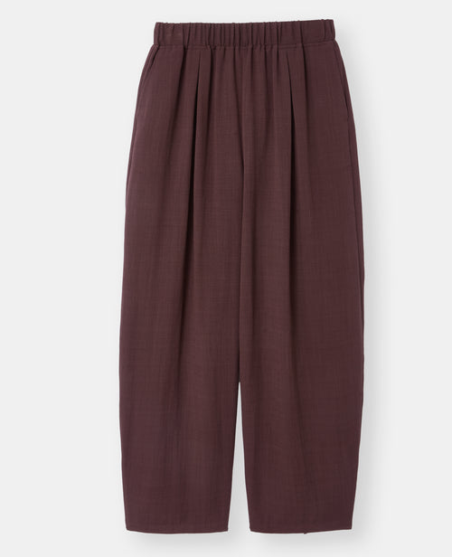 Pantalon barrel en tissu effet lin - PIMKIE - 4
