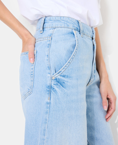 Jean barrel taille medium avec jeux de coutures - PIMKIE - 3