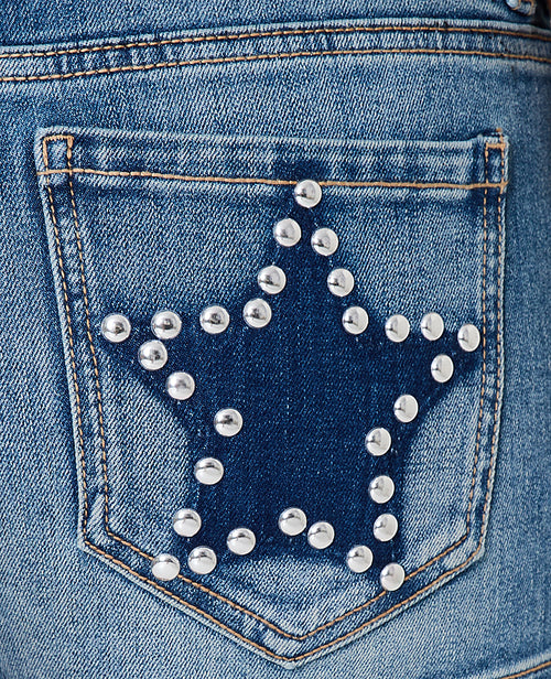 Mini-short en jean taille basse - PIMKIE - 7