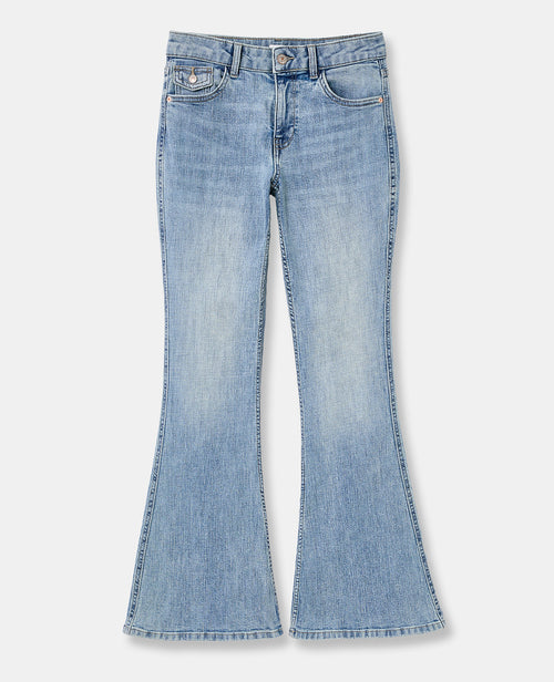 Jean flare taille basse - PIMKIE - 4