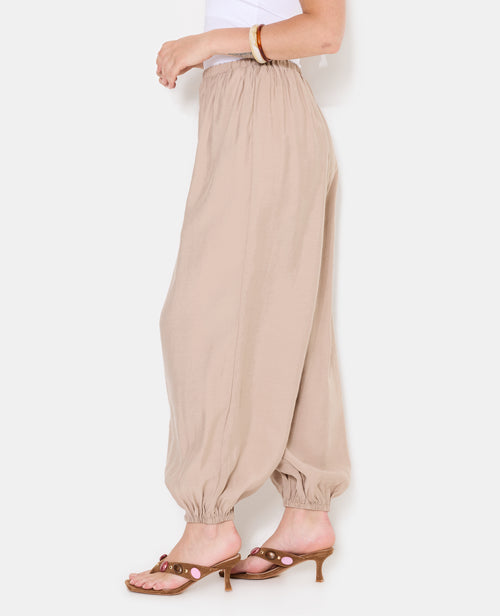 Pantalon bouffant en tissu satiné - PIMKIE - 2