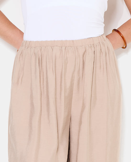 Pantalon bouffant en tissu satiné - PIMKIE - 3