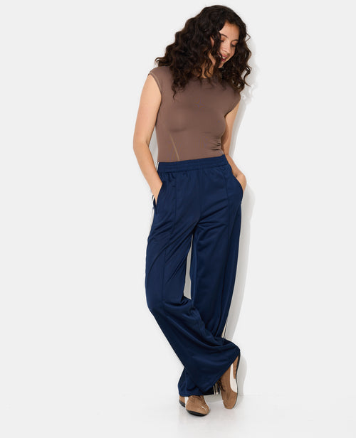 Pantalon de jogging droit avec bandes contrastées - PIMKIE - 1
