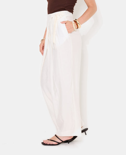 Skant pantalon effet porte-feuille motif soleils - PIMKIE - 2