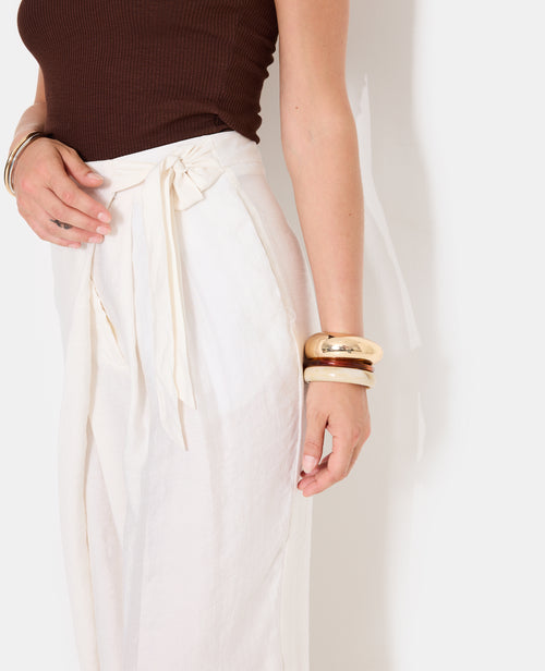 Skant pantalon effet porte-feuille motif soleils - PIMKIE - 7