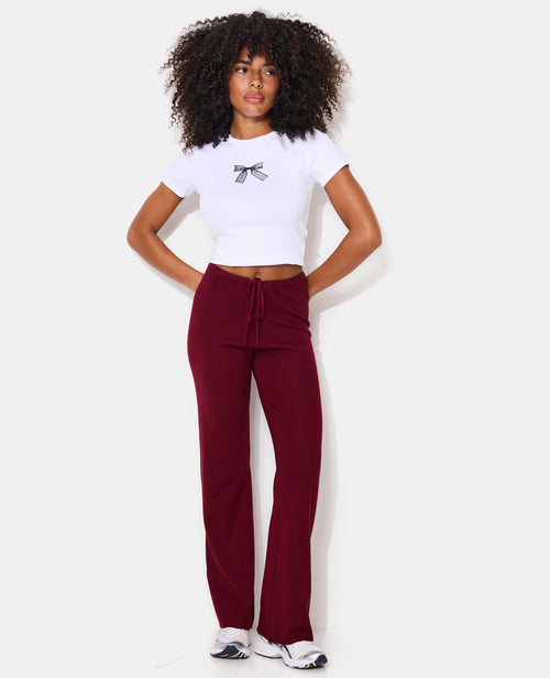 Pantalon en maille avec lien coulissé - PIMKIE - 1