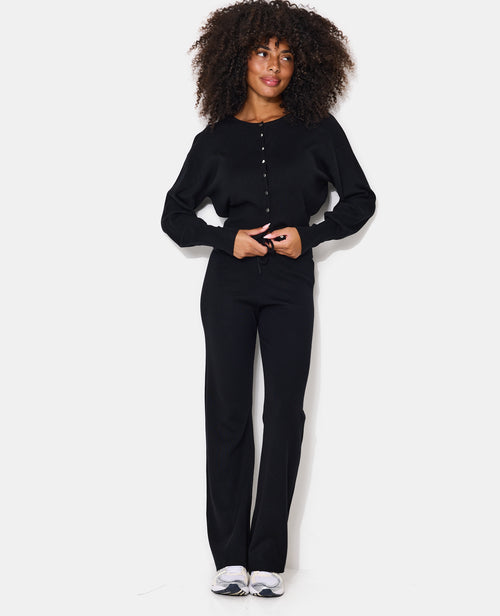Pantalon en maille avec lien coulissé - PIMKIE - 3