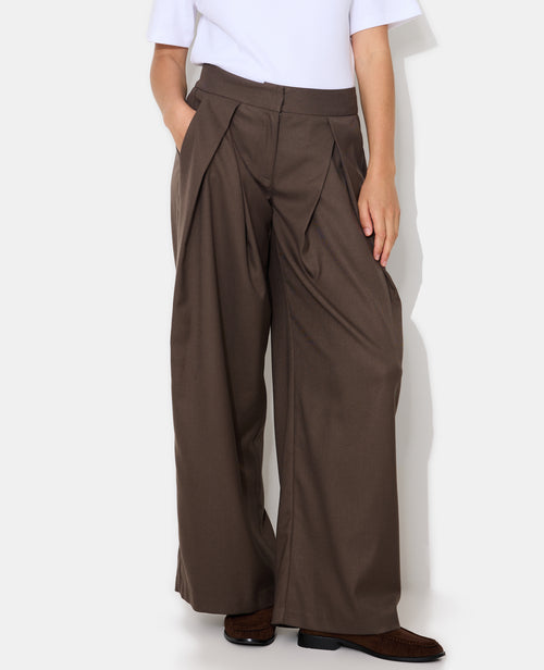 Pantalon city avec plis devant - PIMKIE - 5