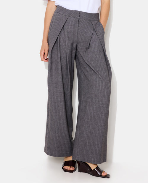 Pantalon city avec plis devant - PIMKIE - 5