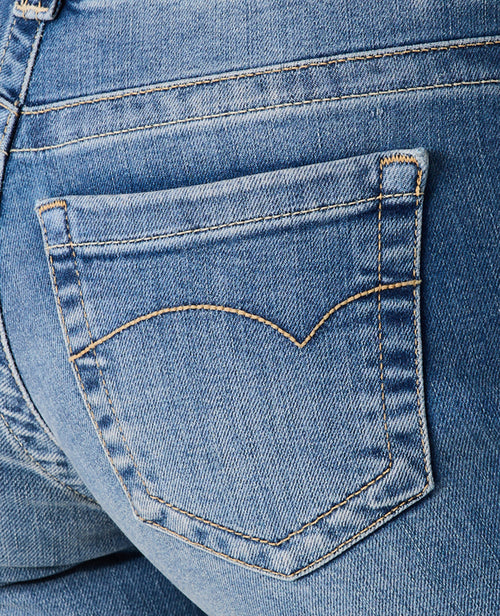 Jean flare taille basse avec 2 boutons - PIMKIE - 8