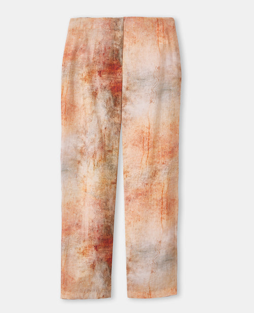 Pantalon fluide et droit effet marbré - PIMKIE - 4