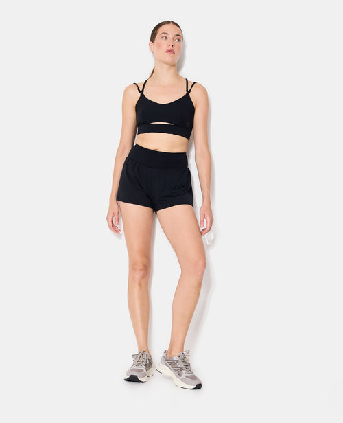Short de sport avec fronces Flow by pimkie - PIMKIE - 1