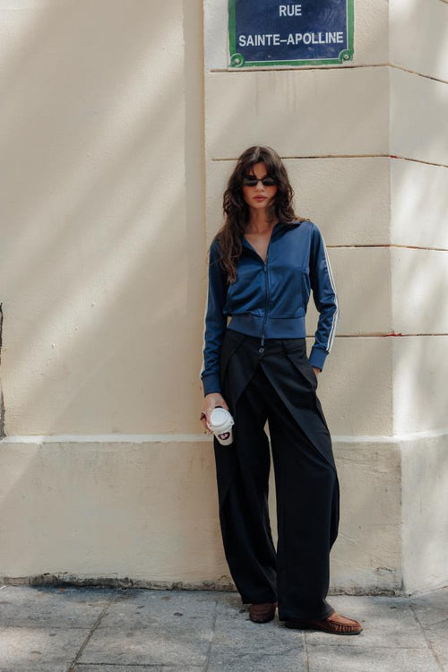 Pantalon city avec plis et pinces effet superposition - PIMKIE - 1