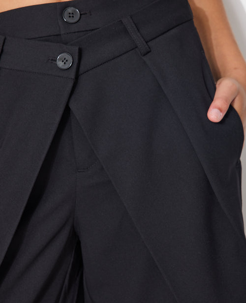 Pantalon city avec plis et pinces effet superposition - PIMKIE - 3