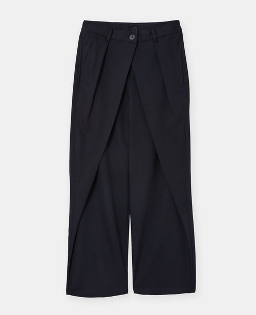 Pantalon city avec plis et pinces effet superposition - PIMKIE - 4