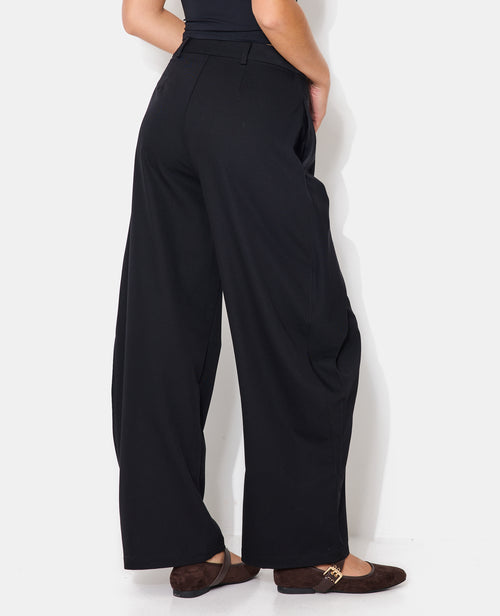 Pantalon city avec plis et pinces effet superposition - PIMKIE - 8