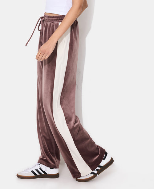 Pantalon de jogging droit en velours bicolore - PIMKIE - 2