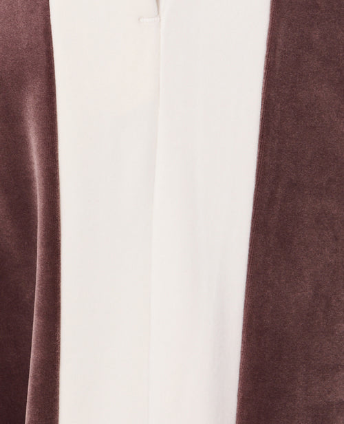 Pantalon de jogging droit en velours bicolore - PIMKIE - 2