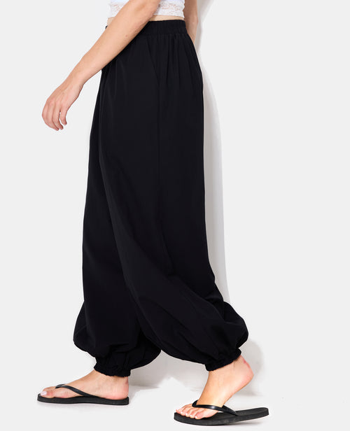 Pantalon bouffant taille élastiquée - PIMKIE - 2
