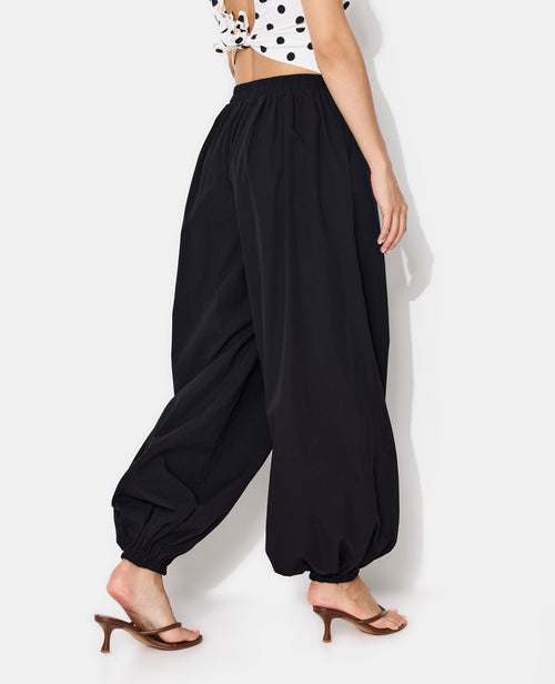 Pantalon bouffant taille élastiquée - PIMKIE - 2