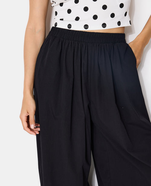 Pantalon bouffant taille élastiquée - PIMKIE - 3