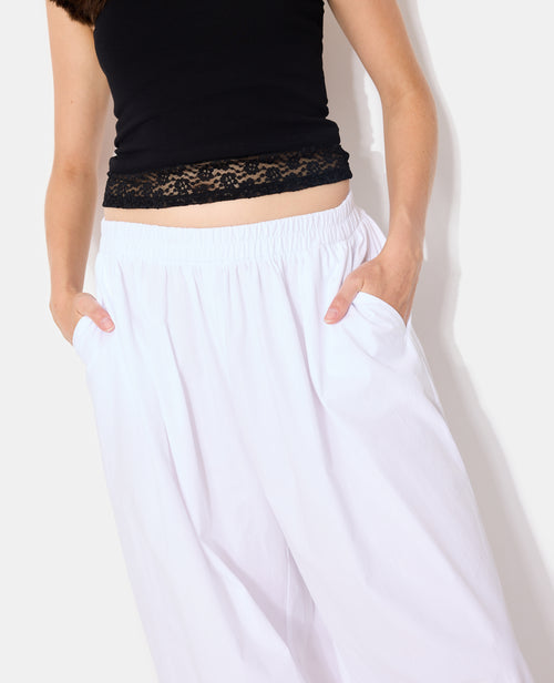 Pantalon bouffant taille élastiquée - PIMKIE - 3