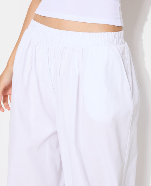 Pantalon bouffant taille élastiquée - PIMKIE - 3