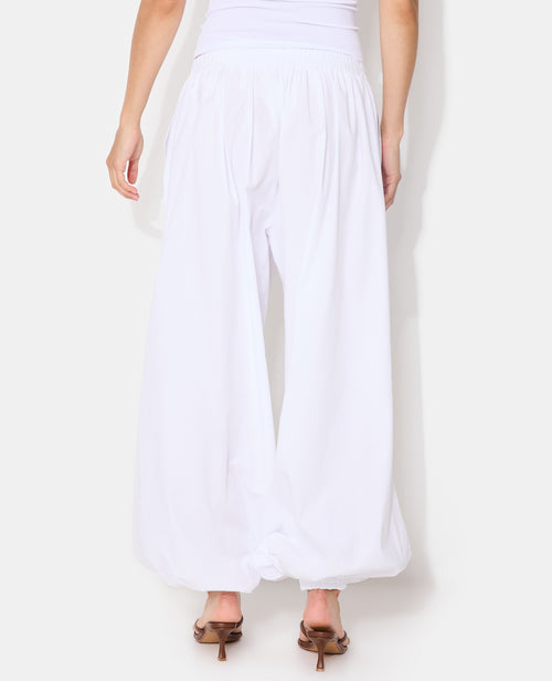 Pantalon bouffant taille élastiquée - PIMKIE - 6